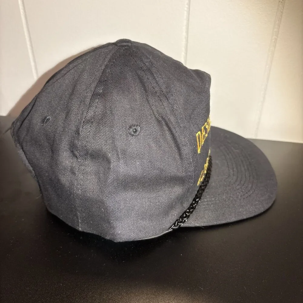 TI Desert Storm 128th TFW SP Military Rope Snapback Hat Cap Bangladesh Black